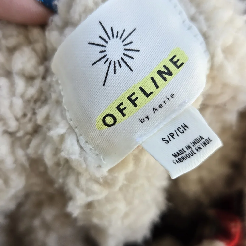 Aerie Offline Plaid Dog Sweater